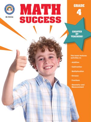 cover image of Math Success, Grade 4